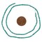 The Bead Chest Teal Afghan Stone Saucer Heishi Beads: 2mm Jewelry Crafting Supply | Full Strand